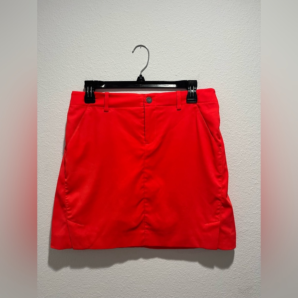 Polo by Ralph Lauren Vivid Red Women's Golf Skirt